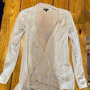 Express light brown cardigan